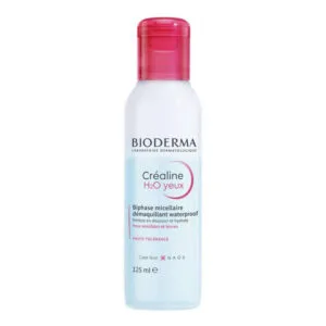 SOIN Créaline H2O Yeux Sensibles & Lèvres Biphase Micellaire Bioderma 125 Ml