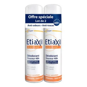 Cooper - Etiaxil - Déodorant Douceur 48H Lot de 2 x 150 ml