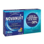 COMPRIMÉS Novanuit Triple Action 2 SANOFI x30