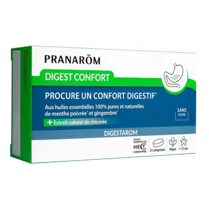 COMPRIMÉS Digest Confort 21 Pranarom 21