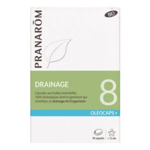Pranarom - Pranarôm - Oléocaps+ 8 Drainage Bio 30 Capsules