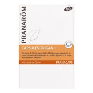 CAPSULES Pranacaps Origan+ Bio 30 Pranarom 30