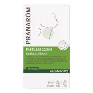 PASTILLES GORGE Aromaforce 21 Pastilles Pranarom