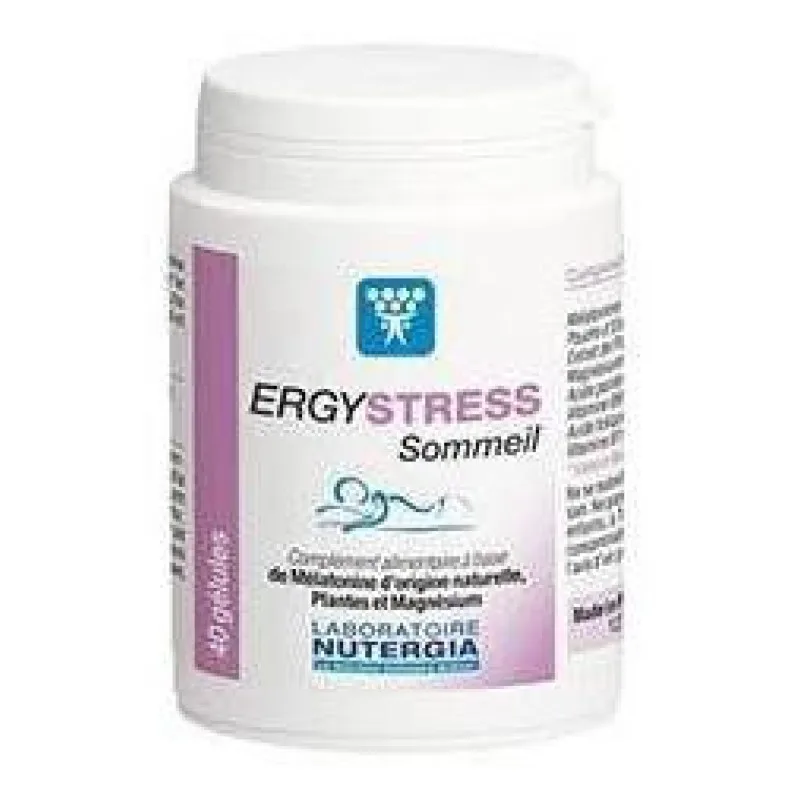 GÉLULES Ergystress Sommeil 40 Nutergia 40