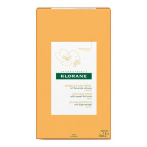 Klorane - 6 Doubles Bandes de Cire Froide à l'Amande Douce