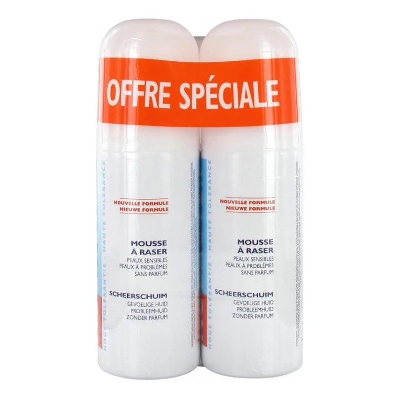 Nobacter - Mousse à Raser Haute Tolérance Lot de 2 x 150 ml