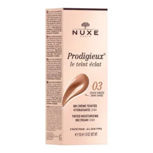 BB CRÈME Prodigieux Teintée Hydratante Teinte : 03 Teinte Foncéeinte Nuxe 30 Ml