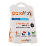 SPRAY ANTI-MOUSTIQUE 2 Recharges Bracelet Anti Moustiques Parakito