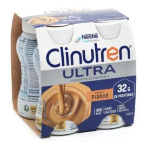 Nestle - Clinutren - Ultra saveur praliné - 4 X 200ml