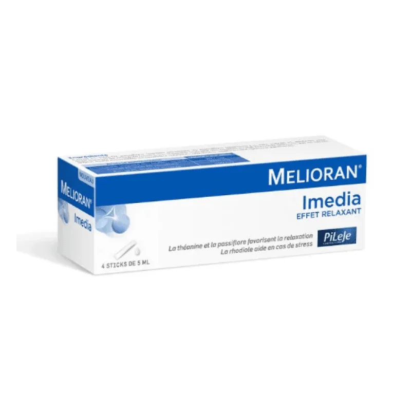 COMPLÉMENT ALIMENTAIRE Melioran® Imedia de 5ml Pileje 4 Sticks