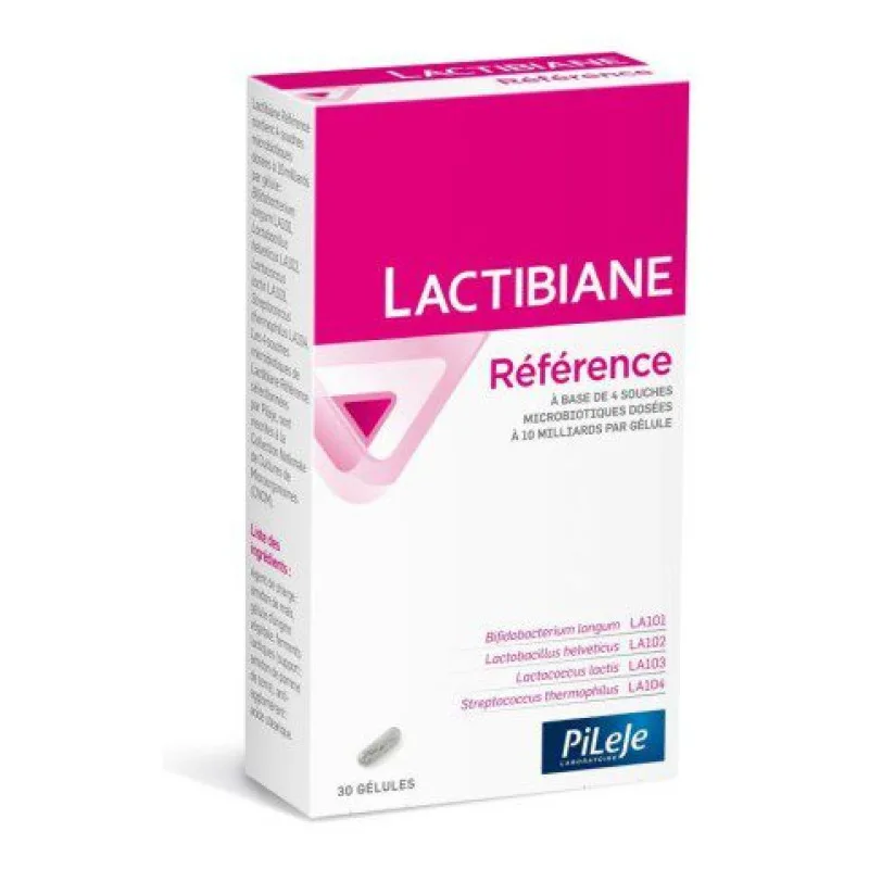 GÉLULES Lactibiane Référence 30 Pileje 30 Gélules
