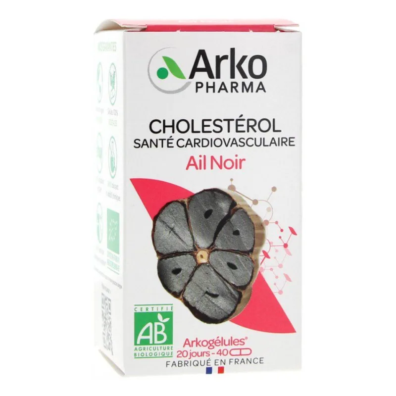 ARKOGÉLULES Ail Noir Bio Arkopharma 40