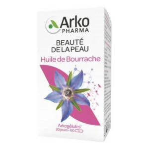 Arkopharma - Arkogélules Huile de Bourrache 60 Capsules