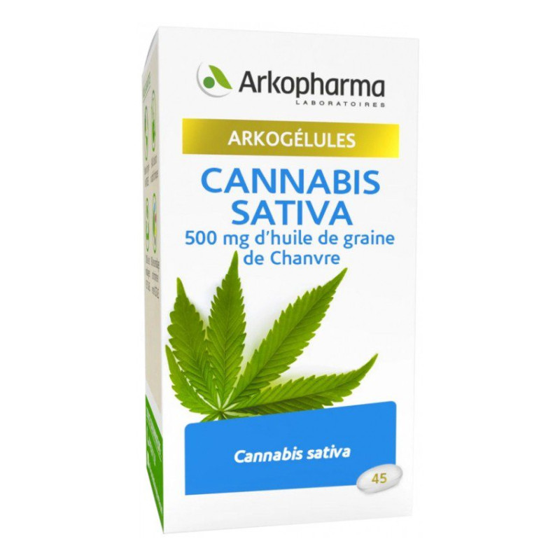 Arkopharma - Arkogélules Cannabis Sativa 45 Capsules