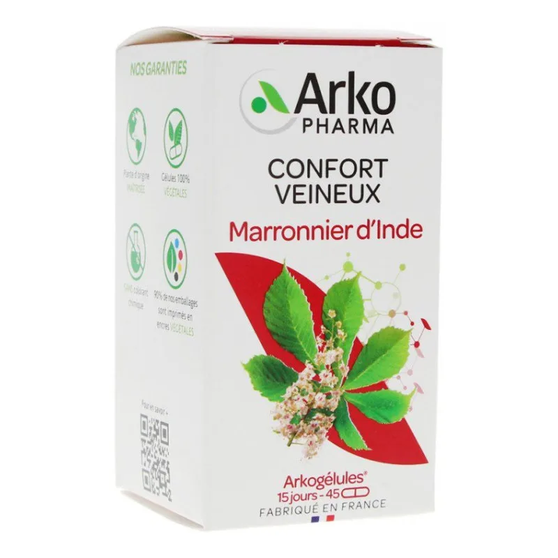 ARKOGÉLULES Marronnier D'inde Arkopharma 45