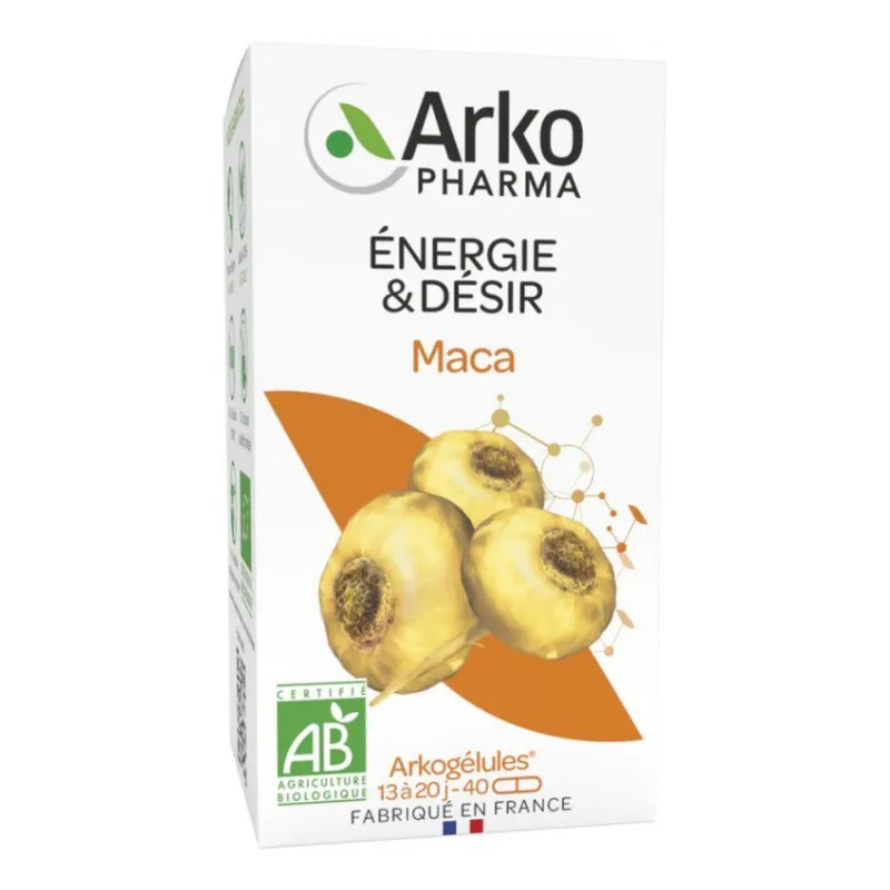 ARKOGÉLULES Maca Bio Arkopharma 40