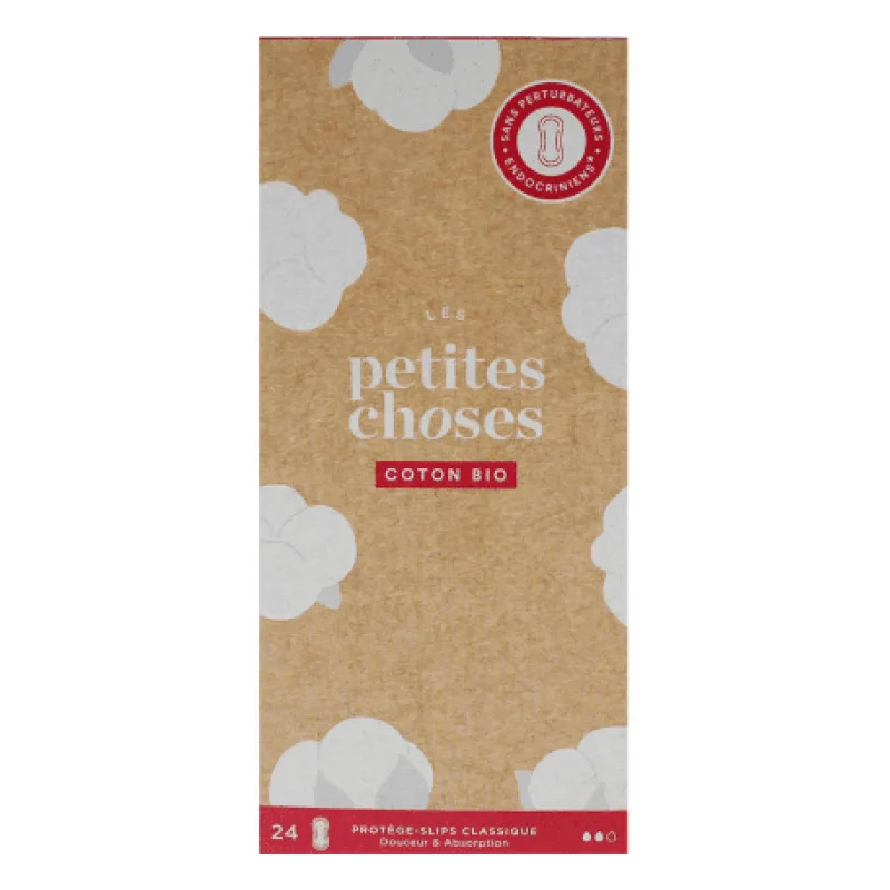 PROTÈGE-SLIPS Classique Flux 2 BIO 24 Unités les Petites Choses