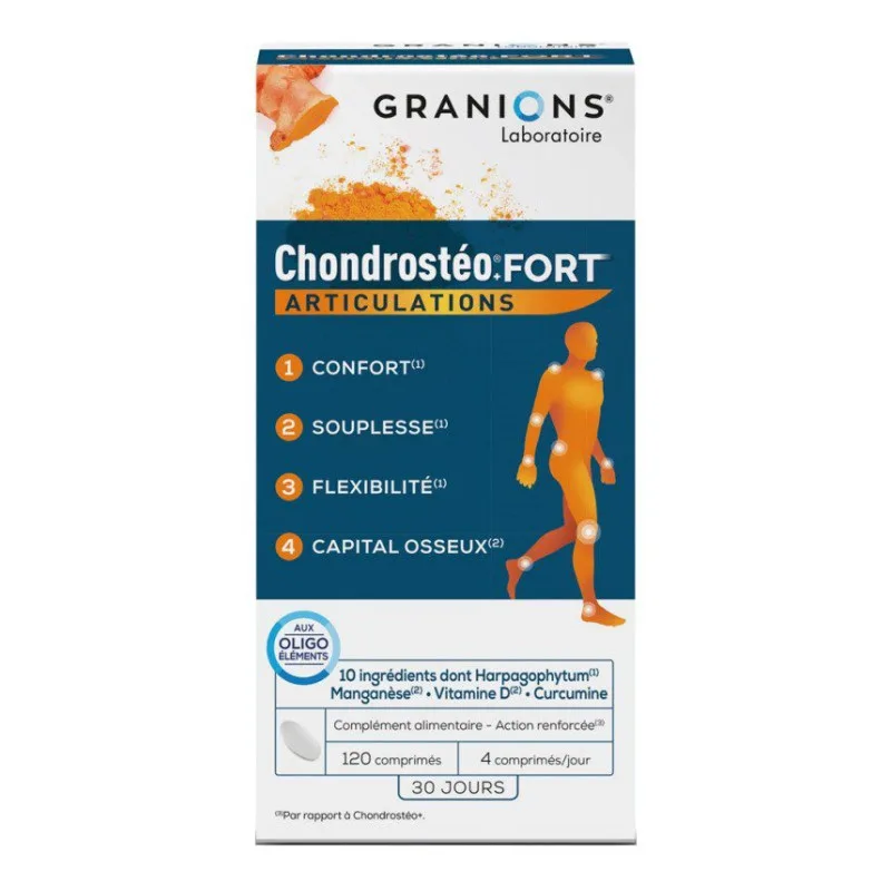 CONFORT ARTICULAIRE Chondrostéo Granions 120 Comprimés