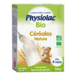 CÉRÉALES INFANTILES Physiolac Bio Céréales Dès 4 Mois Laboratoires Gilbert 200 G