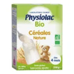 CÉRÉALES INFANTILES Physiolac Bio Céréales Dès 4 Mois Laboratoires Gilbert 200 G