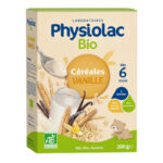 CÉRÉALES INFANTILES Physiolac Bio Céréales Vanille Dès 6 Mois Laboratoires Gilbert 200 G