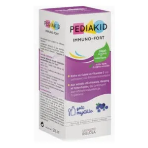 Laboratoires INELDEA - Pediakid - Immuno-fort Sirop Gout Myrtille 125ml