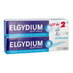 Pierre Fabre - Elgydium - Dentifrice Anti Plaque 50 ml Lot de 2 x 75 ml