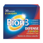 COMPRIMÉS Bion 3 Defense Juniors 30 à Croquer Procter & Gamble 30 Comprimes