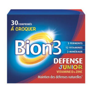 Procter & Gamble - Bion 3 - Defense juniors - 30 comprimes à croquer