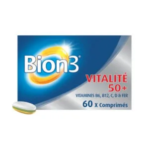 Procter & Gamble - Bion 3 - Vitalité 50+ boite de 60 comprimés