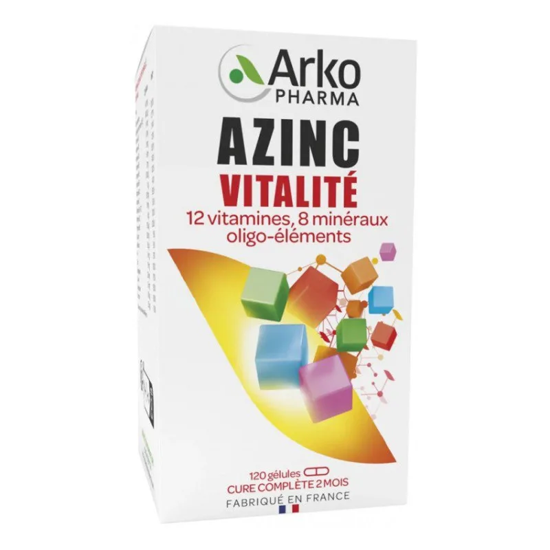 GÉLULES Azinc Vitalité 120 Arkopharma 120