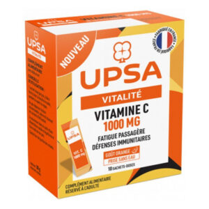 UPSA - Vitalité Vitamine C 1000 mg 10 Sachets