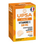 UPSA - Vitalité Vitamine C 500 mg 30 Comprimés à Croquer