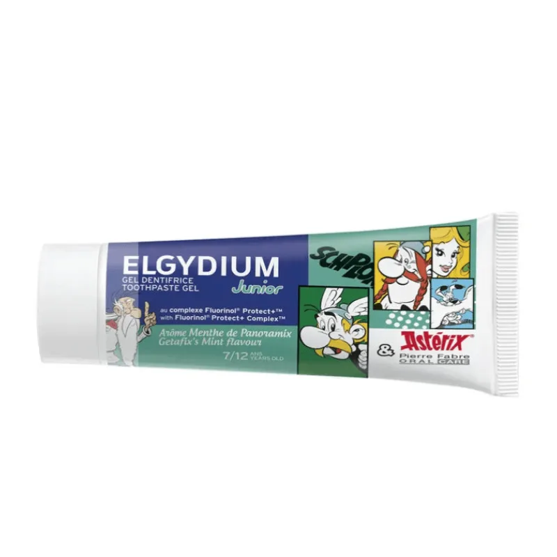 DENTIFRICE Pierre Fabre Elgydium Junior Astérix Arôme Menthe Douce 50ml