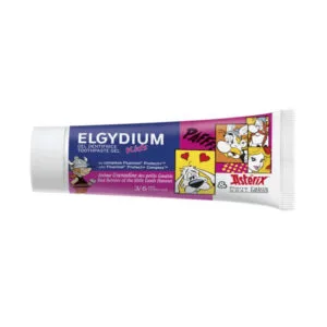 Pierre Fabre - Elgydium - Gel Dentifrice Kids Astérix Arôme Grenadine 3/6 Ans 50ml