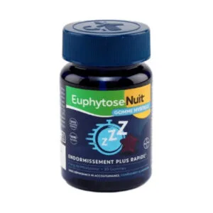 Bayer - Euphytose - Nuit 1mg mélatonine myrtille - 30 gommes