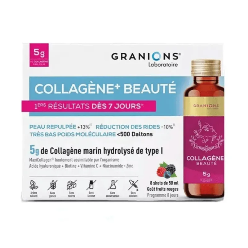 COLLAGÈNE Beauté 8 Shots de Granions 50ml