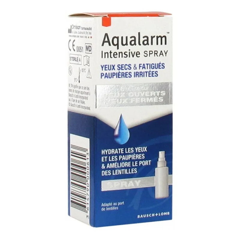 SPRAY Bausch & Lomb Aqualarm Intensive Bausch & Lomb 10 Ml