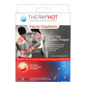Bausch & Lomb - Thermhot - 2 Patchs Chauffants Cou/Dos/Épaule/Poignet