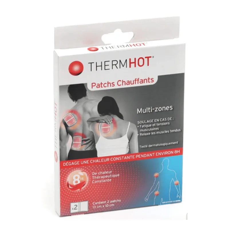 PATCHS Thermhot 2 Chauffants Multi Zones Bausch & Lomb 2 Patchs