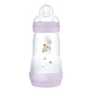 BABY MAM FRANCE - Mam - Biberon Easy Start 260 ml 2 Mois et + Débit 2 - Lilas