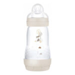 BIBERON Easy Start 2 Mois et + Débit 2 Sable Baby Mam France 260 Ml