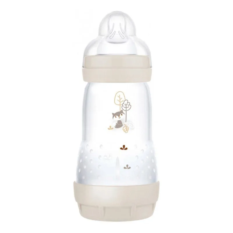 BIBERON Easy Start 2 Mois et + Débit 2 Sable Baby Mam France 260 Ml