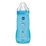 BIBERON Easy Active 2ème Âge 6 Mois et + Bleu 1 Baby Mam France 330 Ml