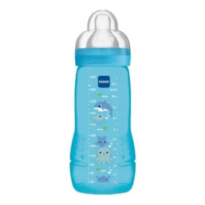 BIBERON Easy Active 2ème Âge 6 Mois et + Bleu 1 Baby Mam France 330 Ml