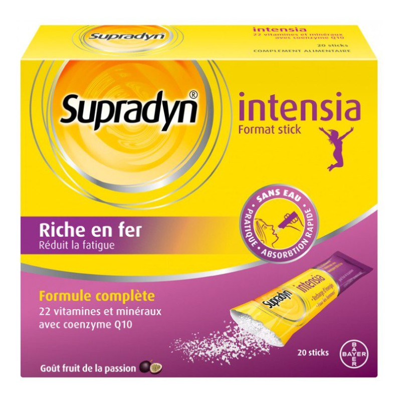 Bayer - Supradyn - Intensia 20 Sticks