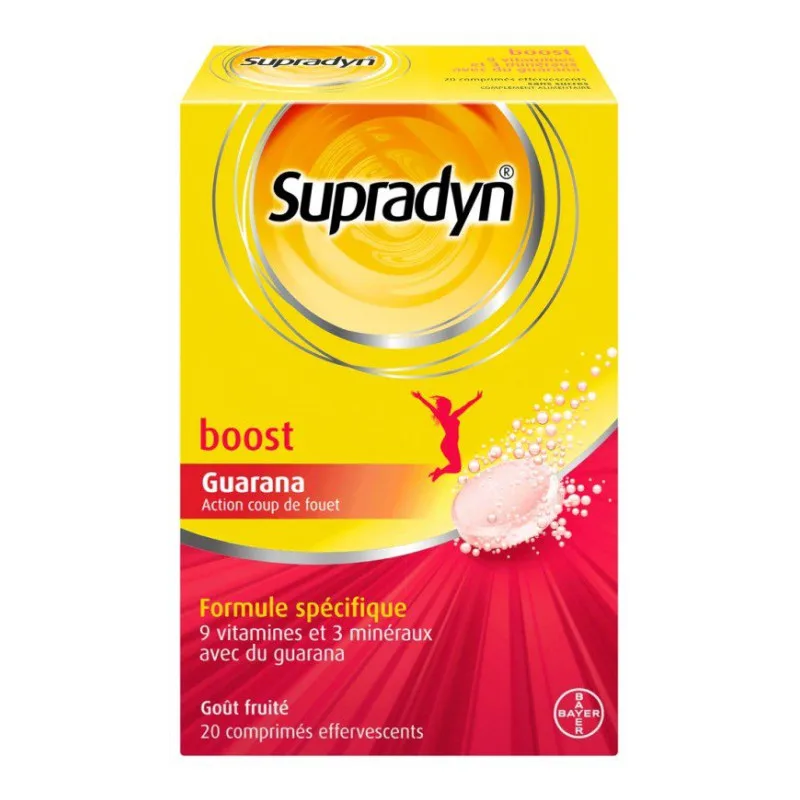 COMPRIMÉS Supradyn Boost Effervescents 20 Bayer 20