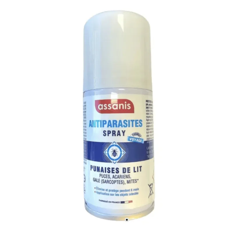 SPRAY Antiparasites Punaises de Lit Assanis 75ml