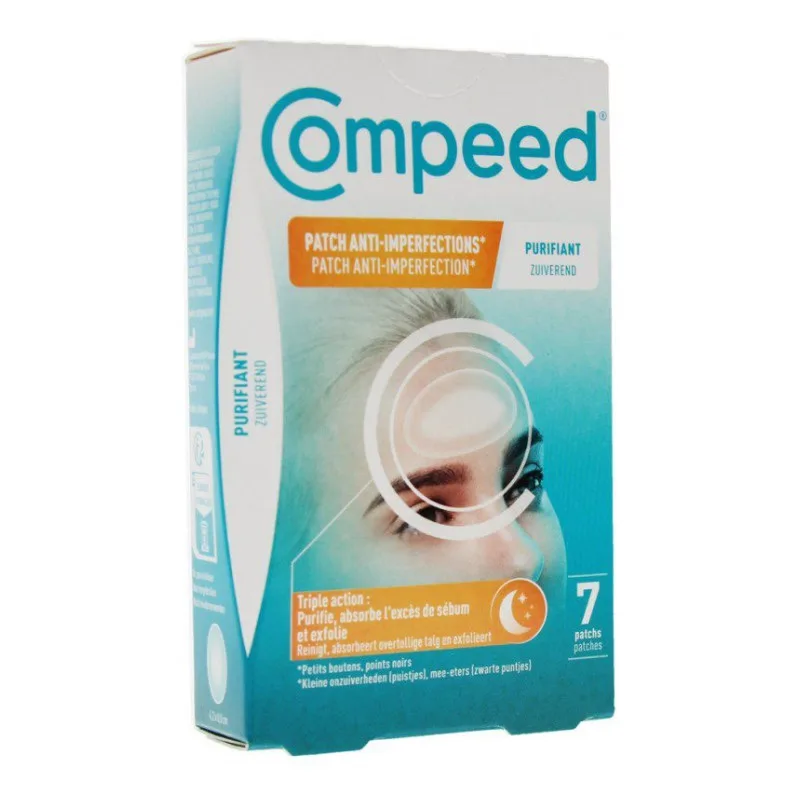 PATCH Anti Imperfections Purifiant 7 Patchs Compeed