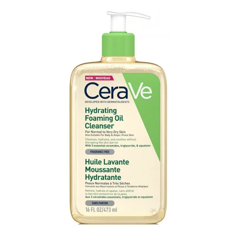 CeraVe - Huile Lavante Moussante Hydratante 473 ml